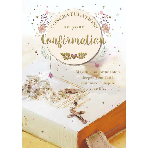 Picture of CONGRATULATIONS ON YOUR CONFIRMATION CARD